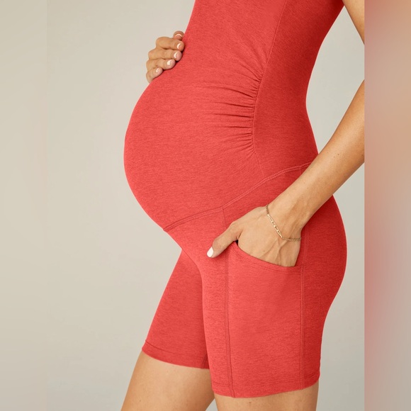 Beyond Yoga Spacedye Maternity Romper - Picture 3 of 4